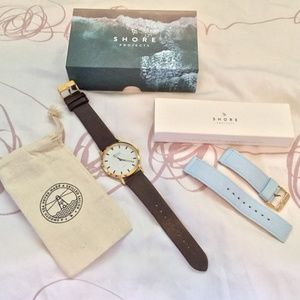 Shore Projects Portland watch and extra strap